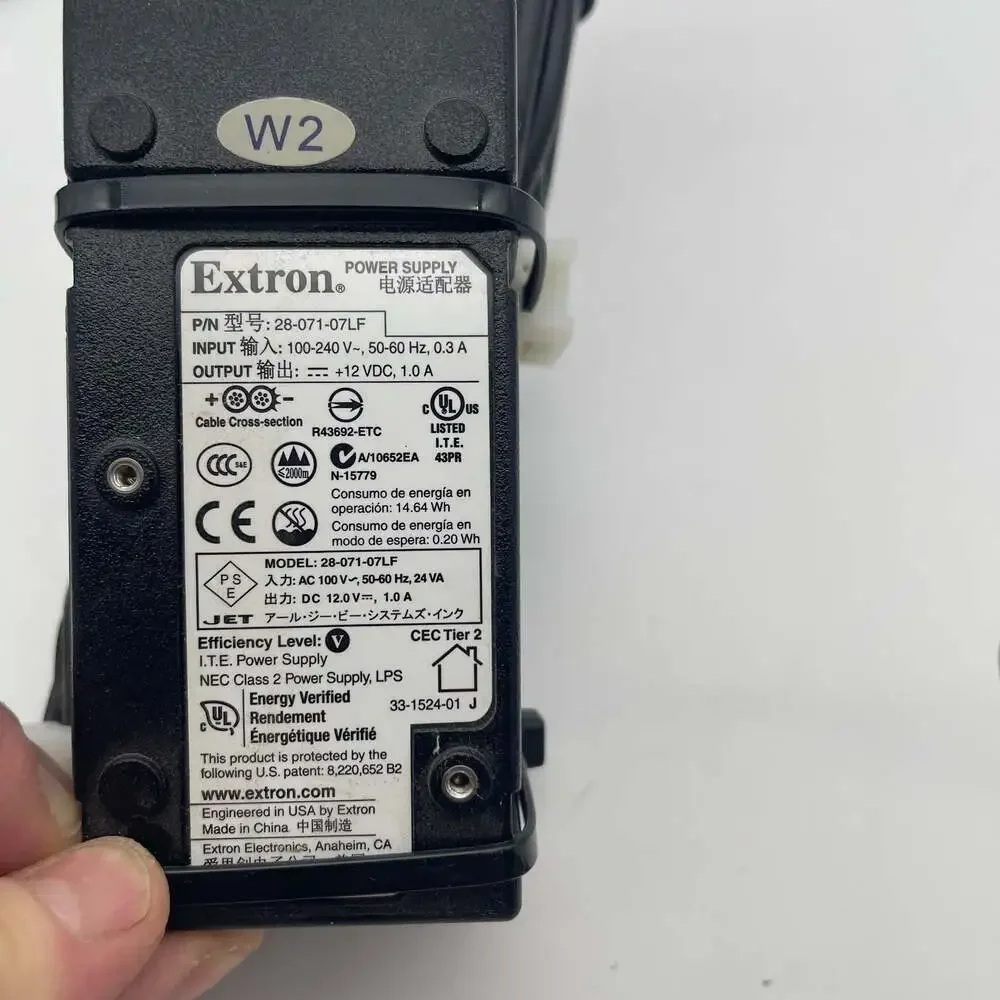 Extron USB Extender AAP Rx Receiver and Power‎ Supply 28-071-07LF Module